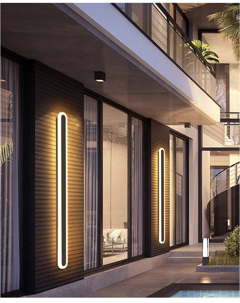 Applique murale LED IP54 moderne – Résistante et raffinée
