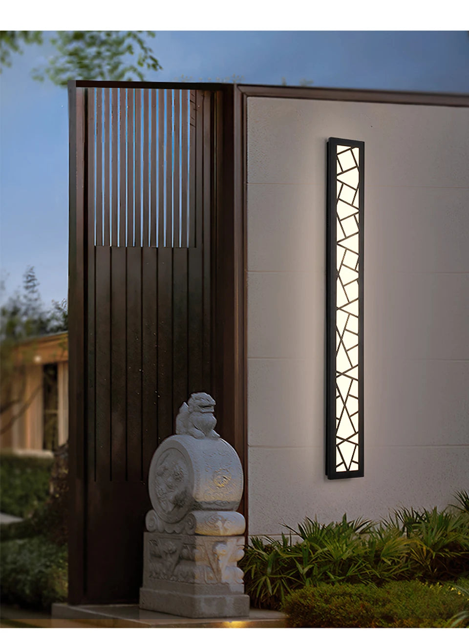 Applique murale LED extérieur étanche IP65 – Design moderne