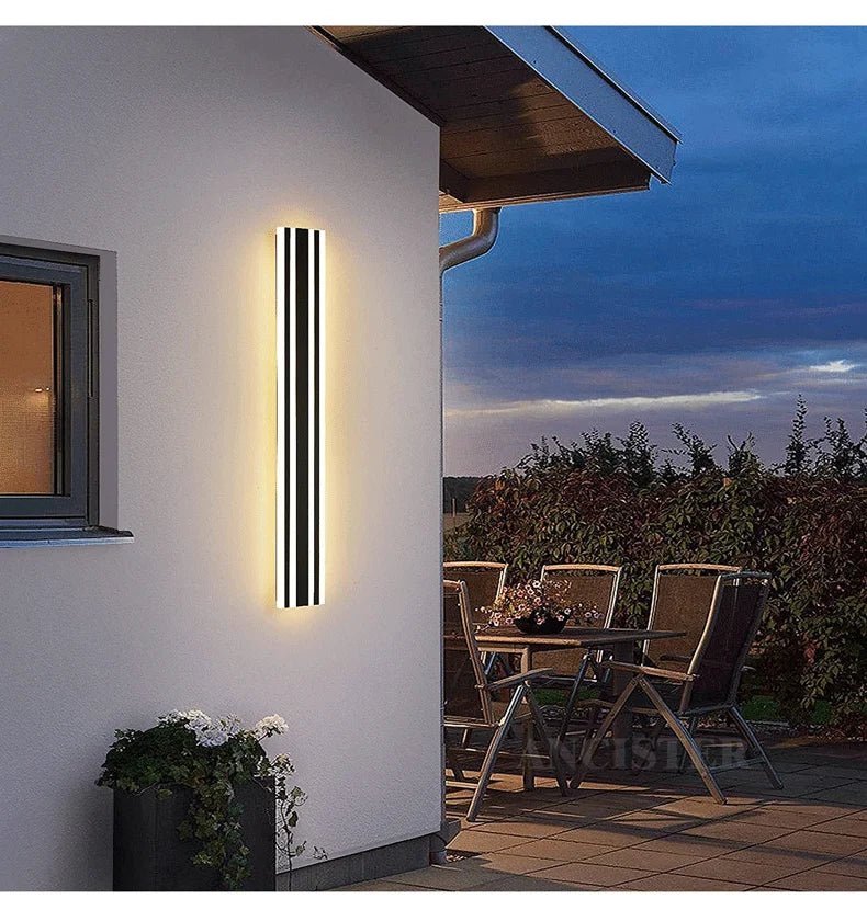 Applique murale LED étanche IP65 – Éclairage 4 directions