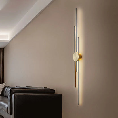 Applique murale LED longiligne en aluminium – Design moderne