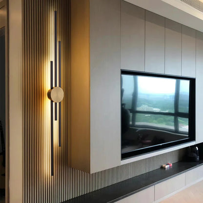 Applique murale LED longiligne en aluminium – Design moderne