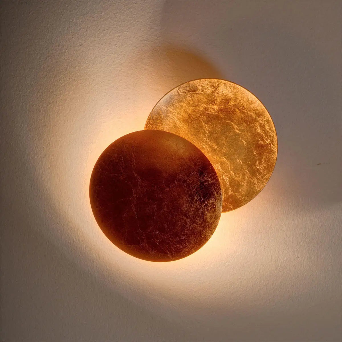 Applique murale ronde design éclipse – Éclairage moderne