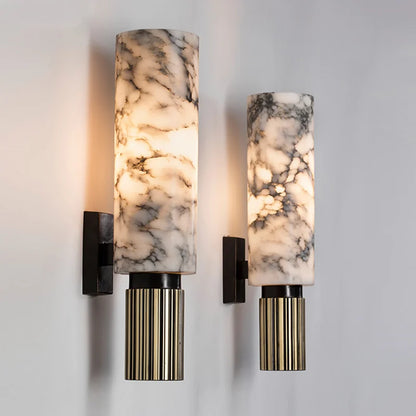 Applique murale en marbre LED – Design moderne