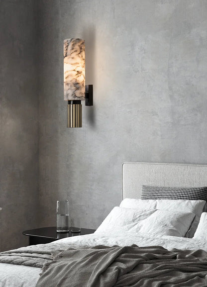 Applique murale en marbre LED – Design moderne