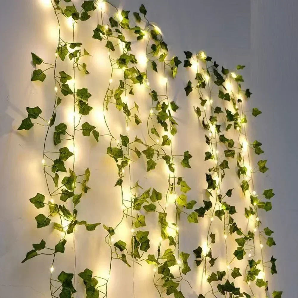 Guirlande LED feuilles d’érable USB – Décoration lumineuse naturelle