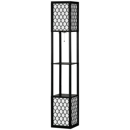 Lampadaire avec étagères – Design moderne