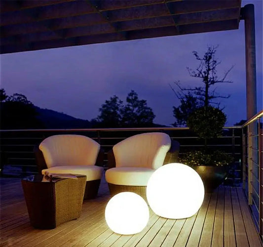 Lampe boule LED autoportante – Design moderne décoratif