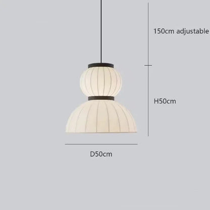 Lampe suspendue japonaise en papier de riz – Lanterne élégante