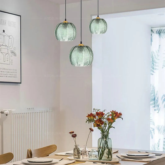 Suspension boule en verre – Luminaire décoratif