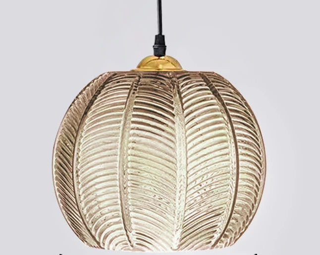 Suspension boule en verre – Luminaire décoratif