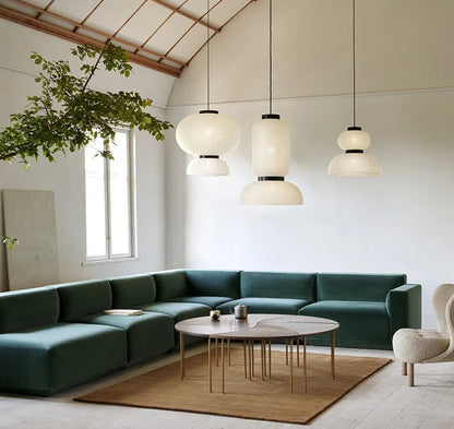 Lampe suspendue japonaise en papier de riz – Lanterne élégante