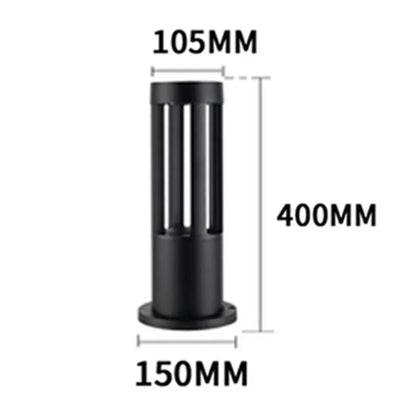 Lampe de jardin en aluminium étanche – Pilier lumineux extérieur