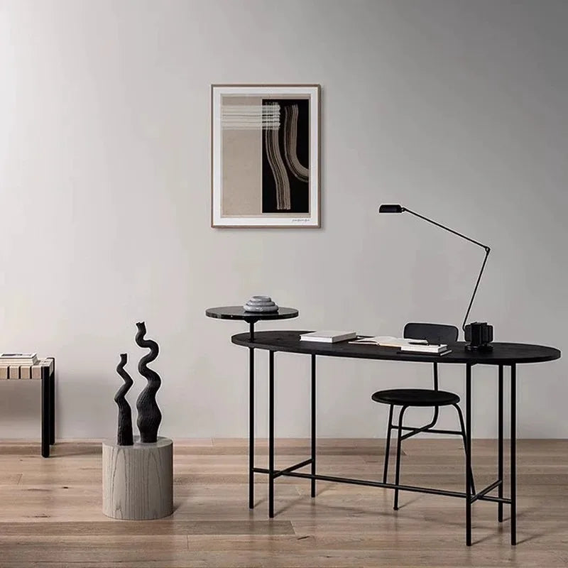 Lampadaire industriel bras réglable – Design minimaliste