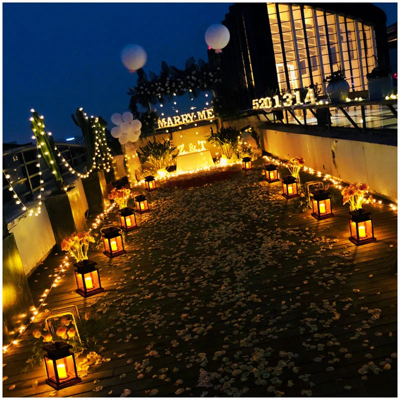 Lanterne solaire LED extérieur – Décoration jardin balcon terrasse