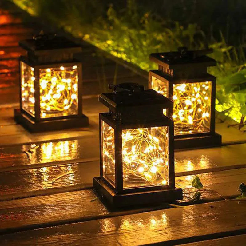 Lanterne solaire LED extérieur – Décoration jardin balcon terrasse