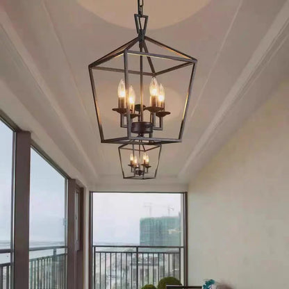 Lustre industriel nordique noir – Design élégant