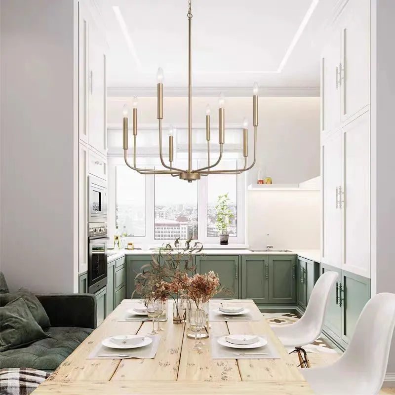 Lustre industriel rétro LED – Design moderne élégant