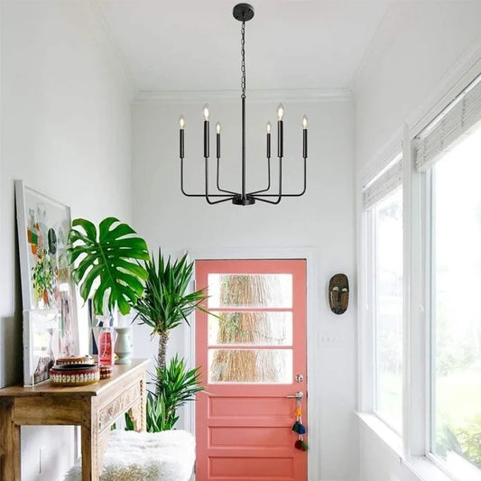 Lustre industriel rétro LED – Design moderne élégant