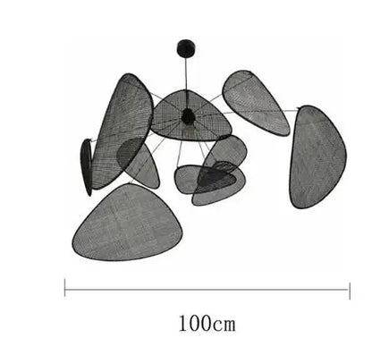 Lustre en Rotin & Bambou Design - Suspension Naturelle Artisanale