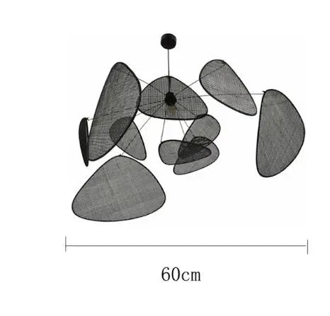 Lustre en Rotin & Bambou Design - Suspension Naturelle Artisanale