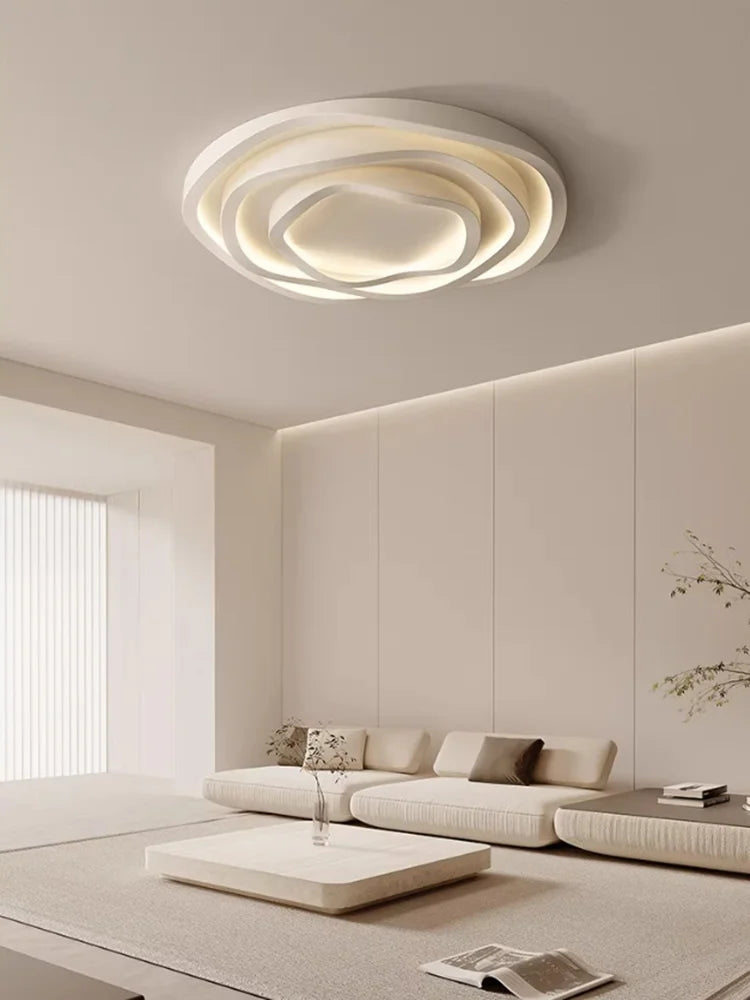 Plafonnier LED circulaire design minimaliste