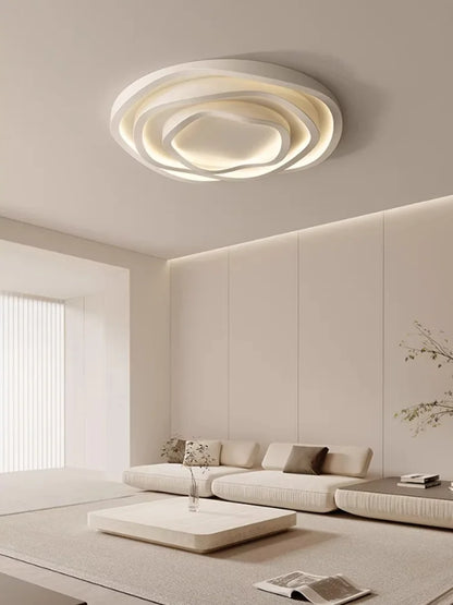Plafonnier LED circulaire design minimaliste