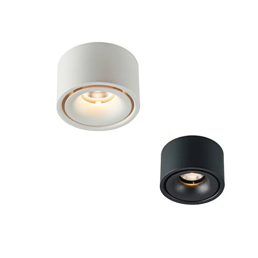 Plafonnier spot LED rond – Éclairage directionnel
