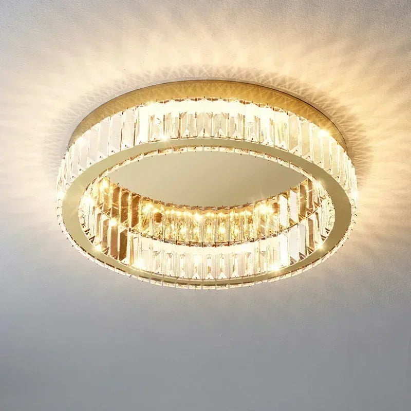 Plafonnier en cristal LED – Design moderne