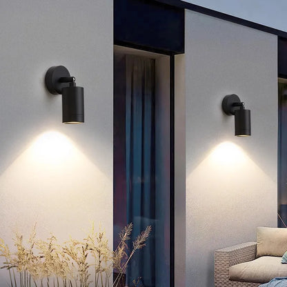 Projecteur LED extérieur double tête étanche IP65 – Éclairage orientable