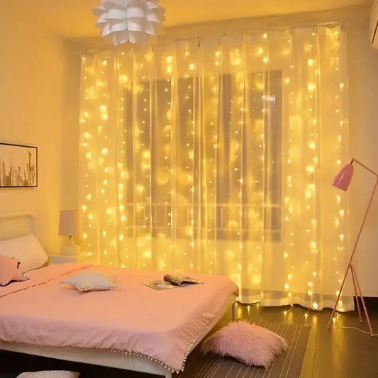 Rideau LED lumineux USB – Décoration féérique