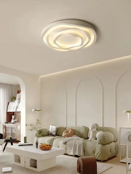 Plafonnier LED circulaire design minimaliste