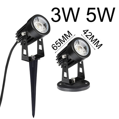 Spot LED extérieur étanche IP65 – Éclairage jardin et paysage