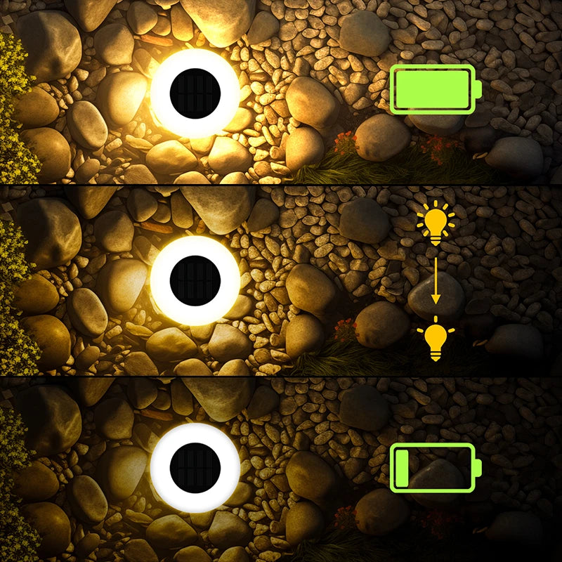 Spots solaires LED extérieurs – Éclairage étanche pour jardin