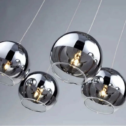 Suspension boule en verre design – Lustre moderne élégant