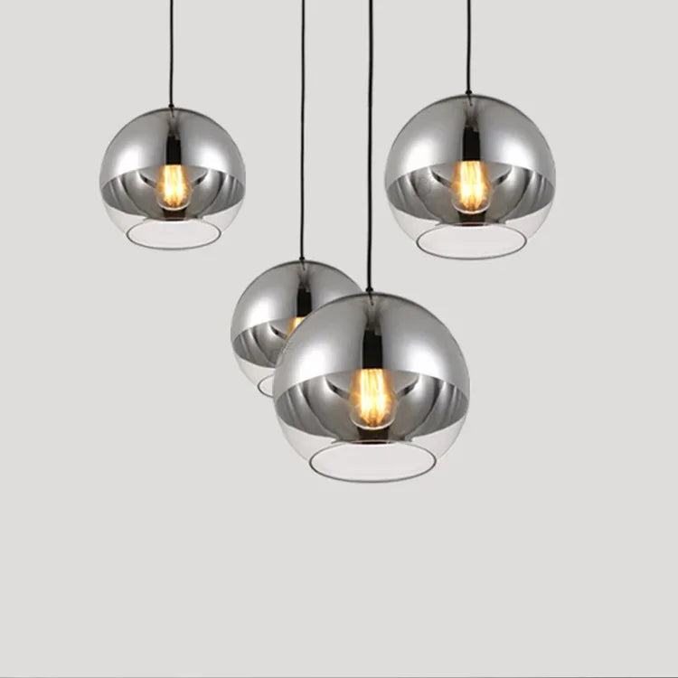 Suspension boule en verre design – Lustre moderne élégant