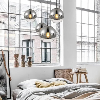 Suspension boule en verre design – Lustre moderne élégant