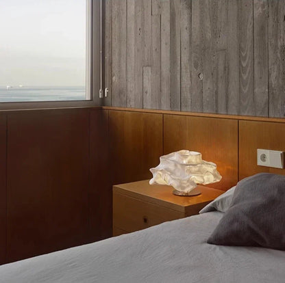 Suspension nuage design en chrome – Luminaire moderne