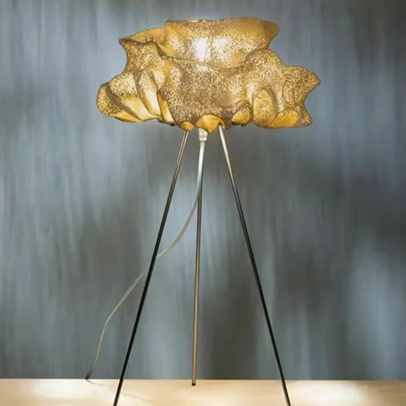Suspension nuage design en chrome – Luminaire moderne