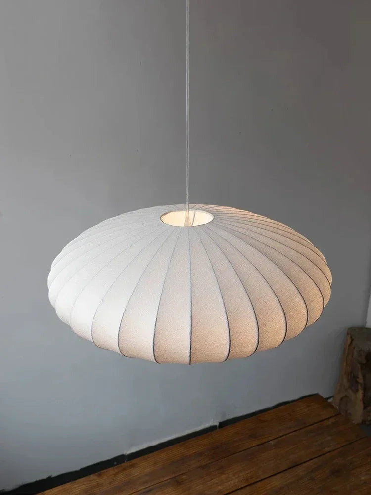 Suspension japonaise en soie fait main – Style wabi-sabi