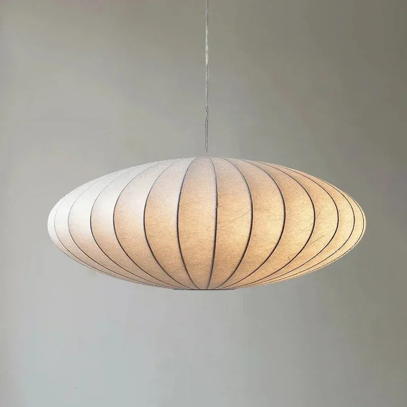 Suspension japonaise en soie fait main – Style wabi-sabi