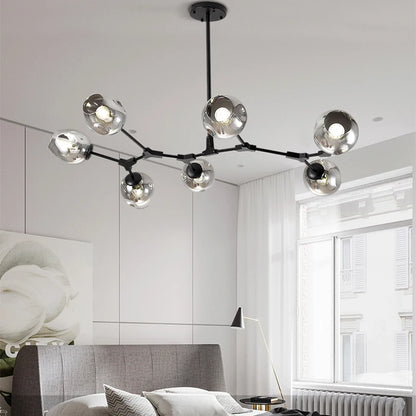 Suspension nordique en verre teinté – Design moderne