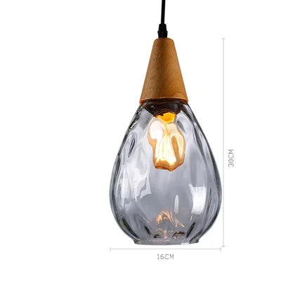 Suspension globe en verre – Style vintage