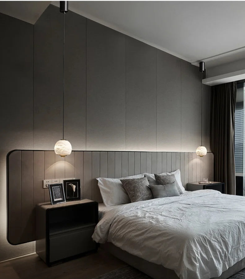 Suspension en marbre naturel – Design moderne élégant