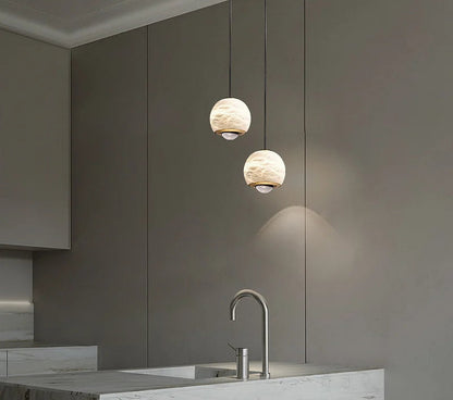 Suspension en marbre naturel – Design moderne élégant